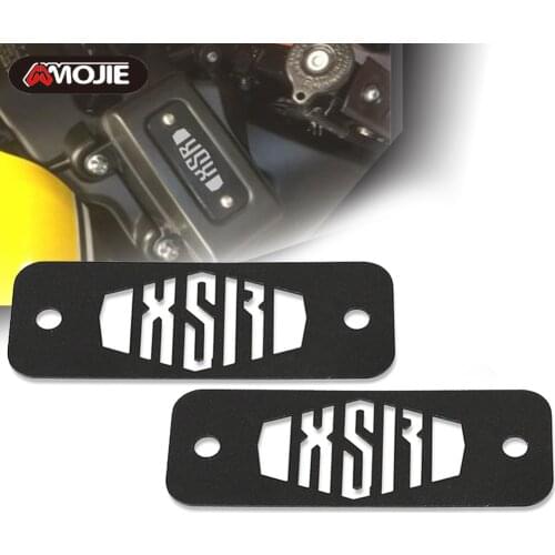 For Yamaha XSR 900 XSR900 2017 2018 2019 2020 2021 Stainless Steel Fuse Box Top Plates Powder Coated Gloss Motorcycle Parts