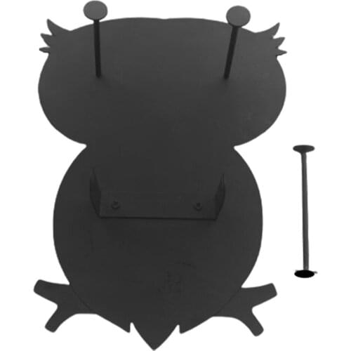 Owl Decorative Toilet Paper Holder Bathroom Tissue Storage Toilet Roll Holder Paper Bathroom Iron Storage