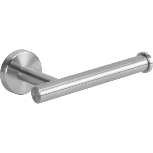 Stainless Steel Punched Toilet Paper Holder Brushed Paper Towel Holder