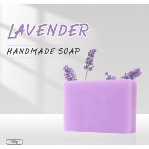 Lavender Essential Oil Moisturizing Soap Soap Gentle Bath Soap Oil Control Handmade Soap Lavender Honey Soap