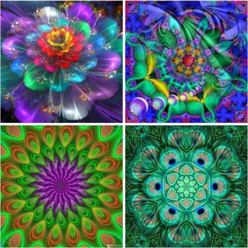 EverShine Diamond Embroidery Mandala 5D Diamond Painting Full Square Landscape Cross Stitch Wall Art Handmade Hobby Home Decor