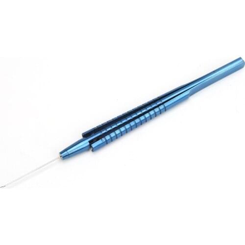 Titanium Alloy Capsulorhexis Tweezer Ophthalmic Forceps 23G Intraocular Virtreo-Retinal Ophthalmic Micro Instruments