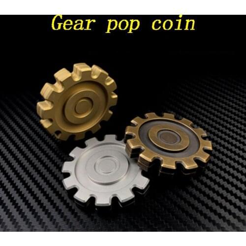Classic Mechanical Gear Style Sound Coin Leisure Stress Reliever Toys Hand Spinner Adult EDC Decompression Toys Fidget Toys