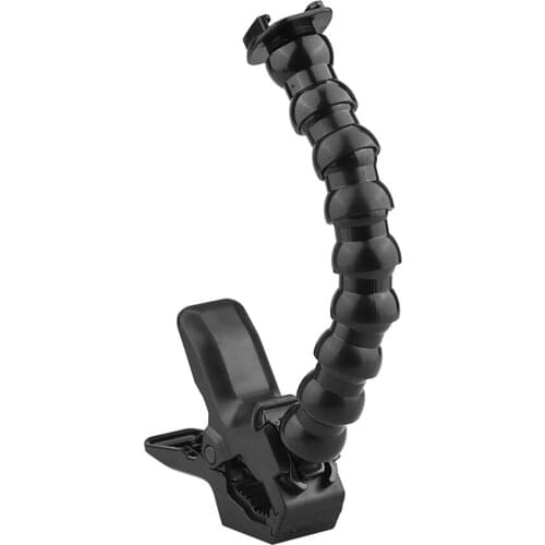 Action Camera Clamp Mount Bracket with Flexible Adjustable Tripod for Sjcam Yi 4K for Gopro Hero 8 7 6 5 Action Camera