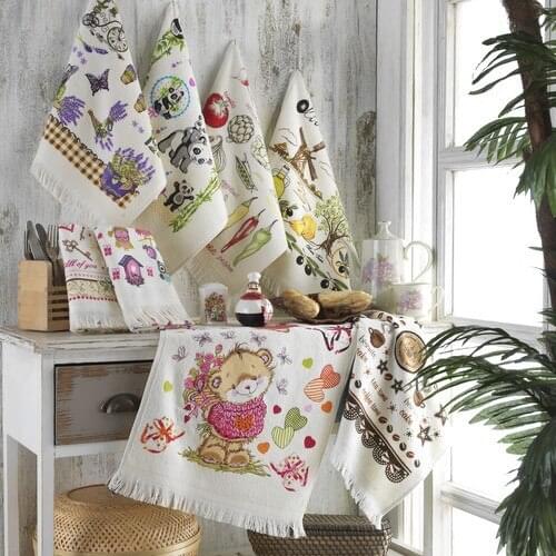 Ladynil 40 X60 Cotton Kitchen Towel 8 S Set