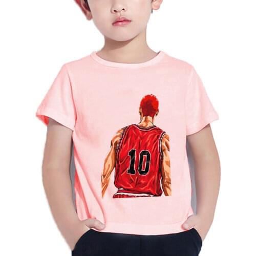 New Kid T -Shirt Children Cartoon Basketball Player Number Printed Baby Girl Tee Shirts Boy T Shirt For Boys/ Girls Tops Funny