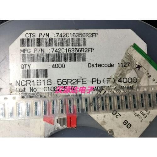 Original new 100% 742C16356R2FP SMD resistance 0603X8 56R2 56.2R 56.2OHM 1% 16P8R (Inductor)
