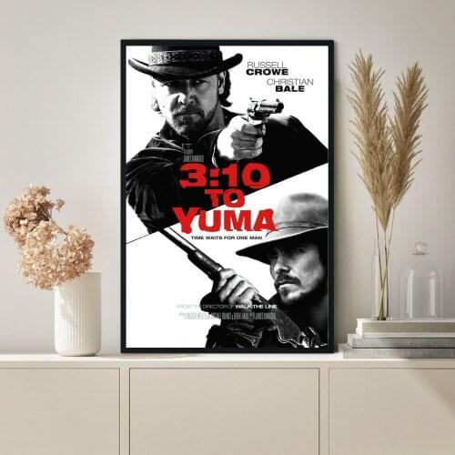 3:10 to Yuma Movie Poster Canvas Print Wall Painting Home Decoration
