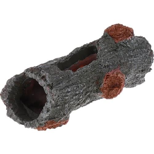 Reptile Hide Cave - Aquarium Fish Tank Decoration Rock Plants Fish Cave Breeding Stone Decor, Various Types to Choose