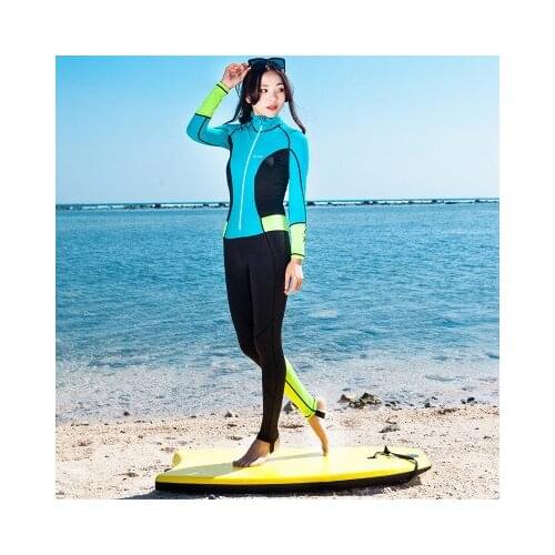 Sbart Hooded Snorkeling Diving Suits for Women Wetsuits One Pieces Female Swimming Surfing Sailing Bodysuits Clothes