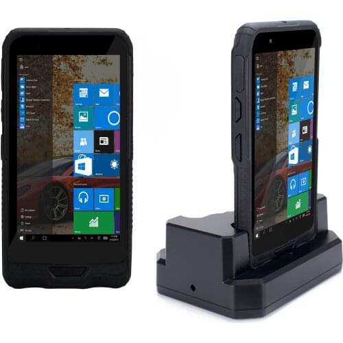 All In One Windows PDA 5.98 Inch Touch Screen Bluetooth Wifi 3G Barcode Scanner NFC Reader Intel cherrytrail Z8350