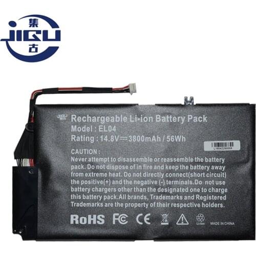 JIGU Replacement Battery EL04 EL04XL ELO4XL HSTNN-IB3R UB3R TPN-C102 For HP ENVPR4 I5-3317U ENVY 4 4T-1000 Envy TouchSmart 4