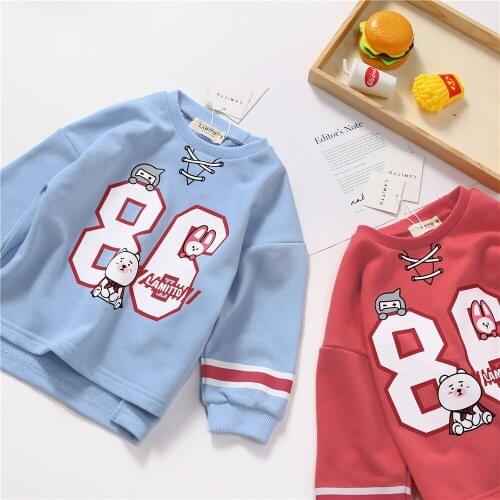Tonytaobaby New Autumn Clothes Long Sleeve Babies Sportswear Baby Girl Sweatshirt Boys Sweatshirt