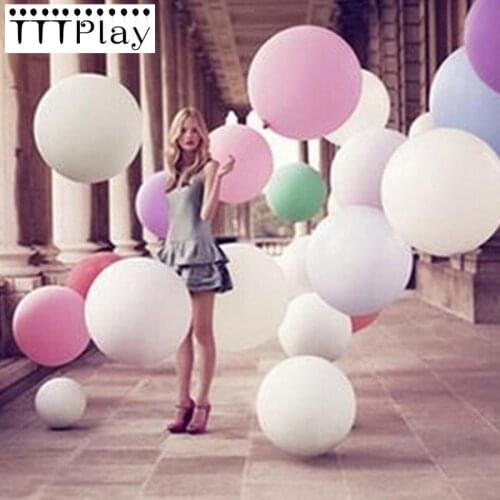 Wedding Decoration Balloons 36 Inch 90 CM Large Giant Latex Helium Balloons Inflatable Happy Birthday Party Supplies Big Balloon