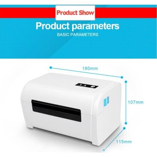 Thermal Label Printer Barcode Mail Commercial Machine Compatible Support Multiple Systems Mail Machine