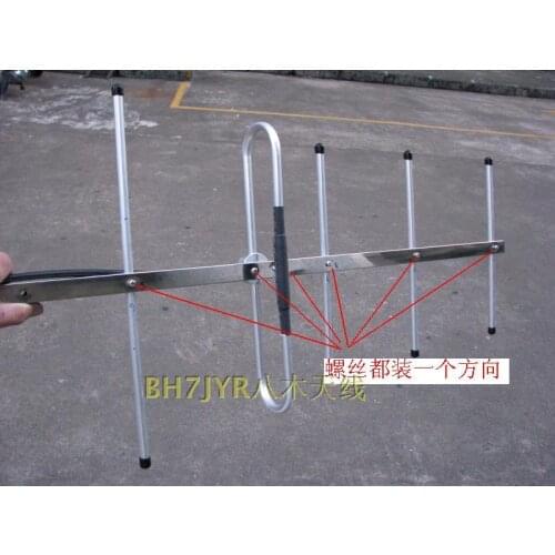 U5 unit Yagi directional antenna for amateur segment Stainless steel bracket