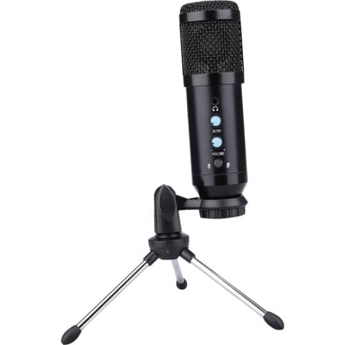 USB Computer Cardioid Microphone Kit Mic Podcast Condenser Microphone for PC Karaoke, YouTube, Gaming Recording