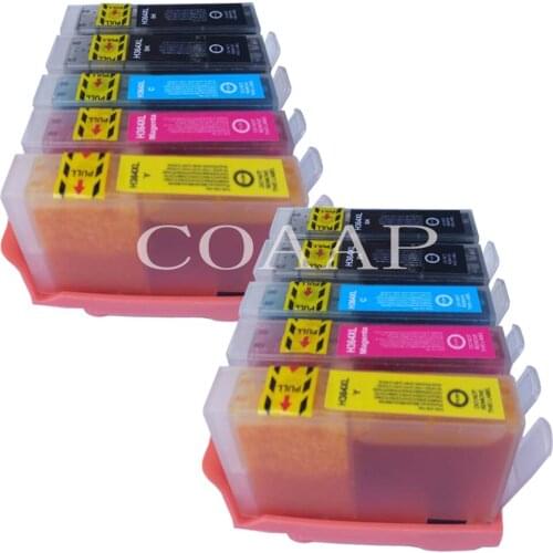 10 Compatible 364 Ink Cartridge for HP 364XL Photosmart B8550 C5380 C5383 C6300 D5460 Premium C309n C309g C310a inkjet Printer