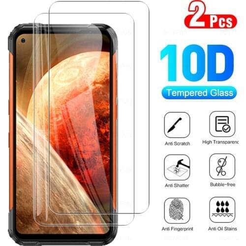 2Pcs Tempered Protector Glass For Doogee S97 Pro S s 97 97pro S97Pro 6.39" Transparent Protective 9H HD Safety Screen Cover Film