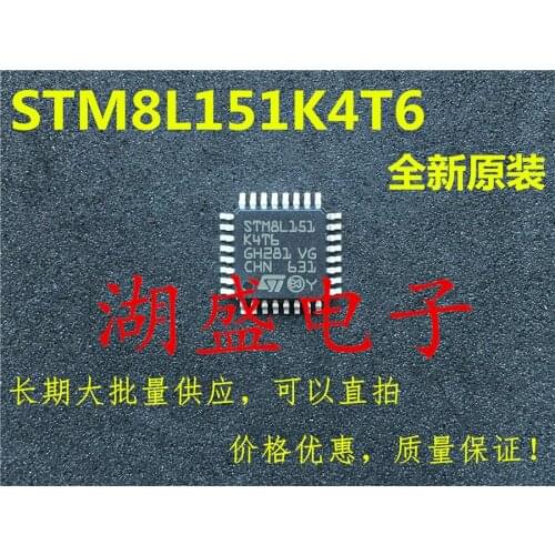 20pcs STM8L151K4T6 QFP new