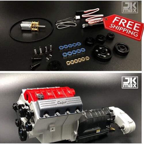 CD15827 Capo jkmax Original G2 Engine Pulley Kit 1/10 SCALE RC WRANGLER CRAWLER TRUCK