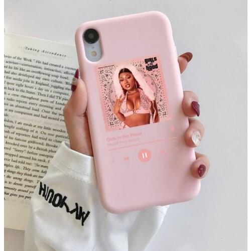 Megan Thee Stallion Girls in the Hood Phone Case for iphone 11 12 mini pro max 7 8 plus 6 6s x xs max xr coque