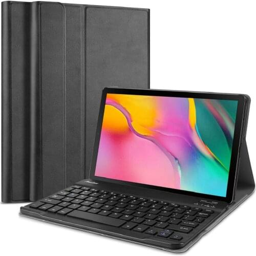Keyboard Case for Samsung Galaxy Tab A 10.1 2019 SM-T510 SM-T515 T510 Lightweight Detachable Wireless Bluetooth Keyboard Cover