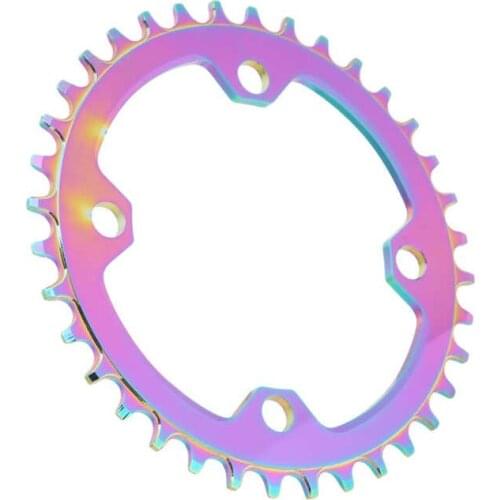Bicycle parts Bicycle Chainring 32T 34T 36T 38T Mountain Bike Bicycle Positive Negative Single Speed Chain Ring Alloy High