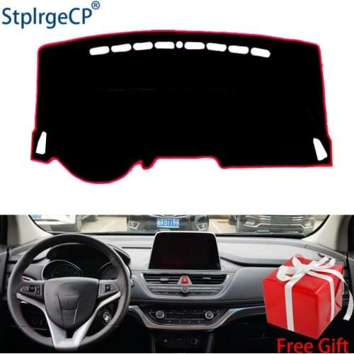For JAC REFINE S3 2017 2018 dashboard mat Protective pad Shade Cushion Pad interior sticker car styling accessories