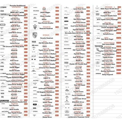 SRS Airbag Brass Mould d26 d27 d33 d34