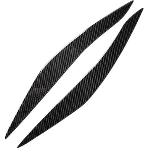 Headlights Eyebrows Trim Cover Interior Styling Part for BMW 5 Series F10 10-13