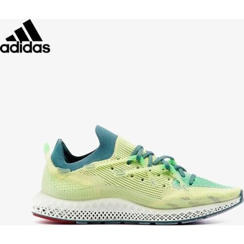 Original Adidas 4D Fusio 'Semi Frozen Yellow'' Male Yellow Sport Shoes FY3603 Adidas Sneaker