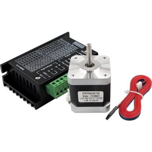 17HS8401 Nema 17 Stepper Motor 42 Motor 1.3A with TB6600 Stepper Motor Driver NEMA17 23 CNC Laser and 3D Printer