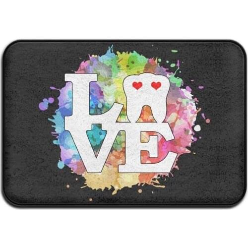 Dentist Dental Hygienist Non Slip Doormat Entrance Door Mat Floor Mat Rug Dirt Trapper Mats