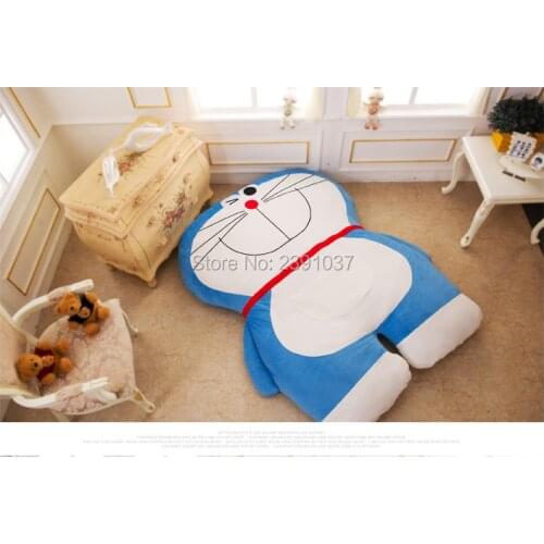 120x200cm Lovely Tinker Cat Sleeping Bag Sofa Bed Twin Bed Double Bed Mattress for Children Oversized Beanbag Tatami Sofa
