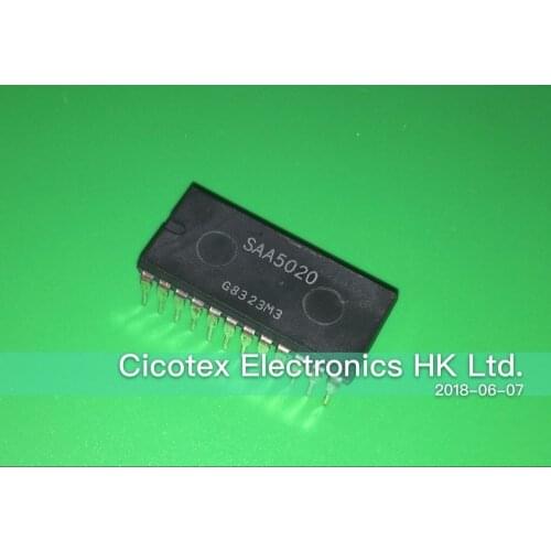 2pcs/lot SAA5020 DIP28 TELETEXT VIDEO PROCESSOR SAA 5020