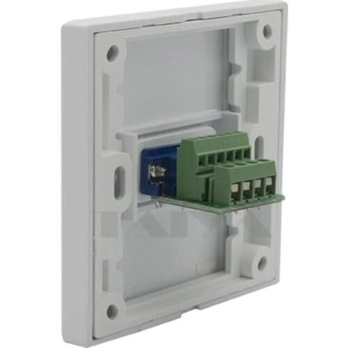 3+6 VGA wall plate with back side screw connectors