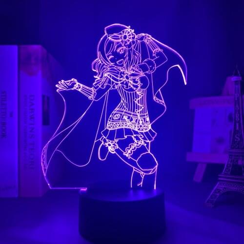 3d Anime Lamp Love Live Nightlight for Bedroom Decor Led Night Light Birthday Gift Waifu Manga Led Light Maki Nishikino