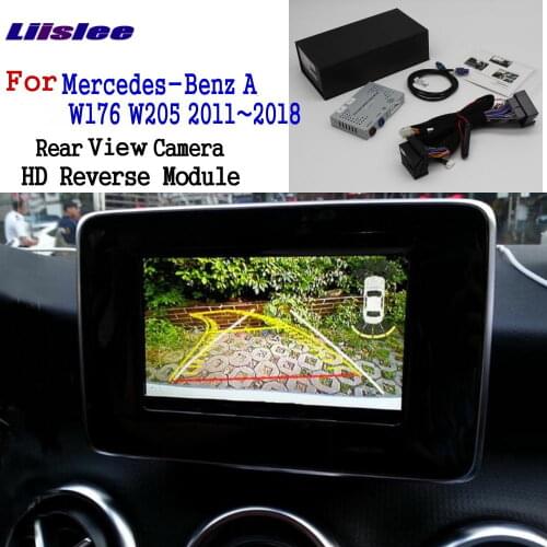 Car Rear View Camera For Mercedes Benz A W169 W176 2011~2017 2018 Adapter Original Screen Upgrade Display Backup Decoder Module