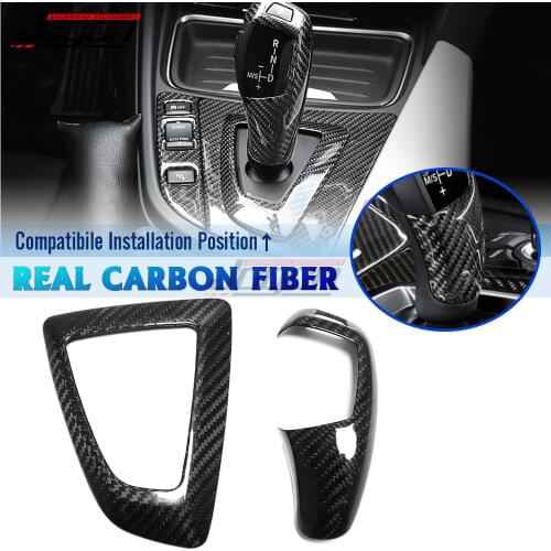 Central Gear Knob Surround Cover Trim Protector Base For BMW 1 2 3 4 Series F20 F22 F23 F30 F32 F33 F36 LHD & RHD