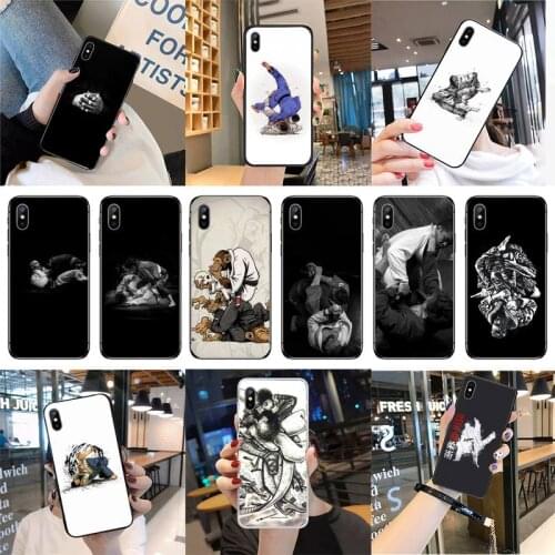 Sport Martial Art MMA Fight Jiu Jitsu Phone Case for iPhone 11 12 pro MAX MINI XS 8 7 6 6S Plus X 5S SE 2020 XR