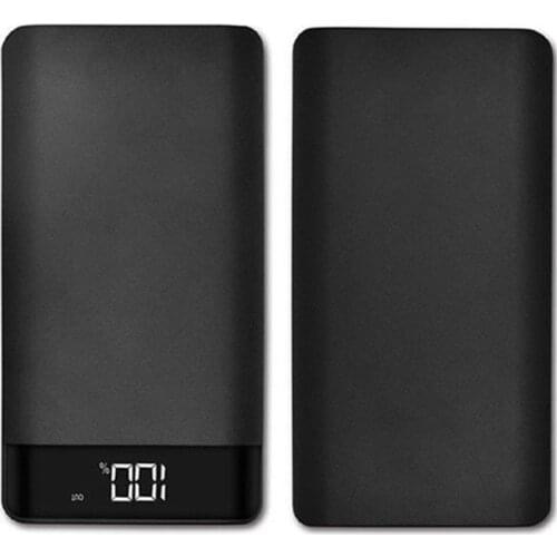 Durable Power Bank Case LCD Display DIY Batterie Fall Power Bank Shell Tragbare Externe Box Batterie Power Protection