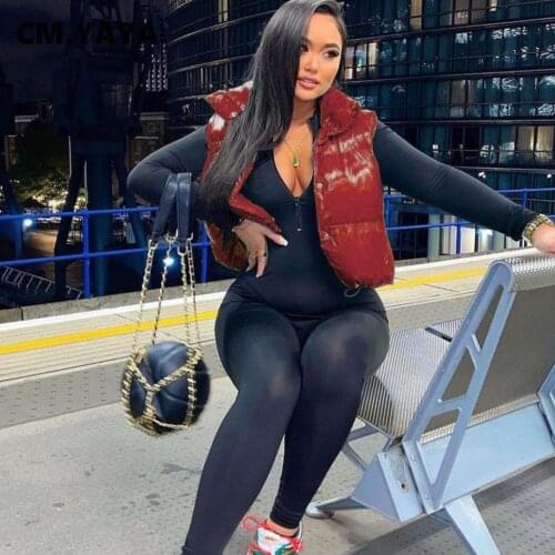 Женские зимние жилеты CM.YAYA China At AliExpress