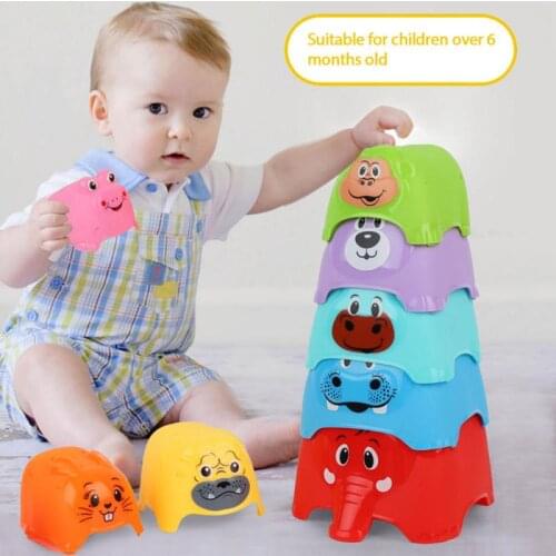 Childrens Educational Cartoon Beach Stacks Of Cups Plum Quadrangular Frog Stacks Of Cups Playing In Water Bath Toys