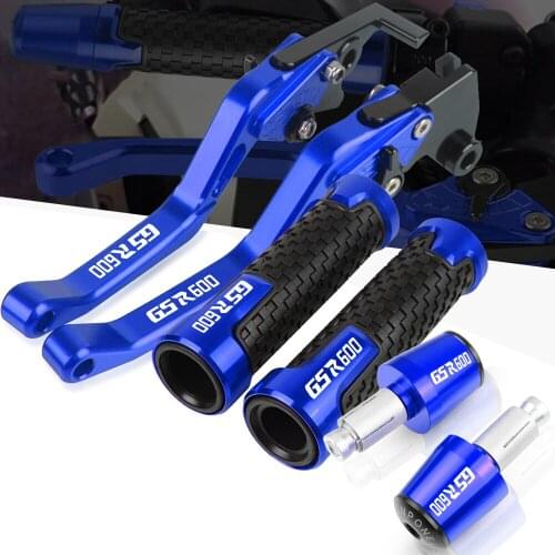 For SUZUKI GSR600 GSR 600 2006 2007 2008 2009 2010 2011 Motorcycle Scooters Brake Clutch Levers Handlebar Handle Grips Aluminum