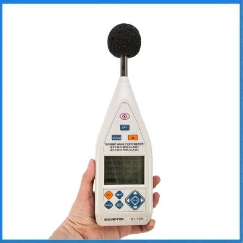 Sound Level Meter Integrating Comply With Class 1 Audio Analyzer ST-105L Noise Instrument Noise Meter