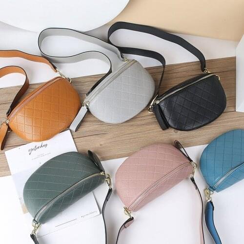 JJDXBPPDD Chain Design Genuine Leather Crossbody Bags For Women 2021 Brown Shoulder Messenger Handbags Small Chest Bag Travel