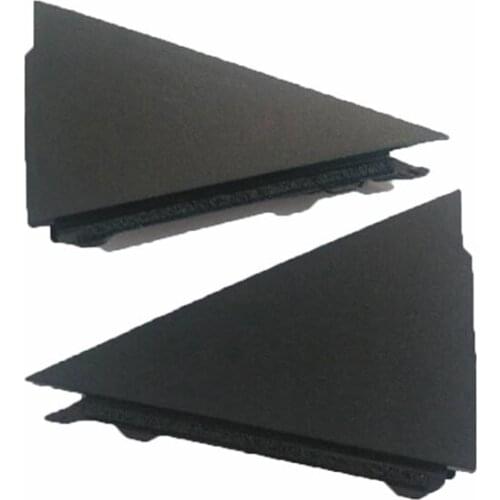 Left and right rear door triangle molded parts assembly for Hyundai Elantra MD 2011 0EM 838303X001 838403X001