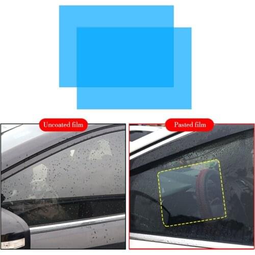 Car Rearview Mirror Protective Film Anti Fog Side Windows Clear Rainproof Anti Fogging Soft Film Auto Safe Driving Accessories