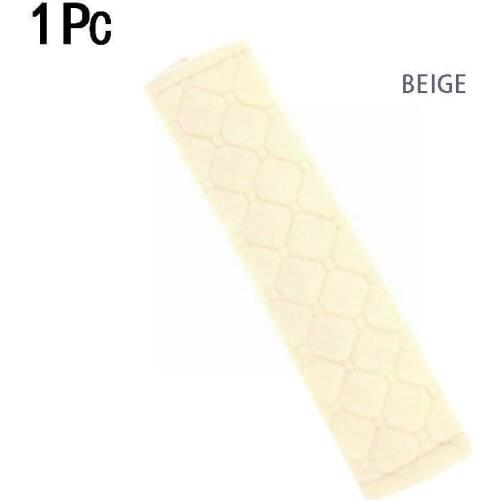 Car Safety Seat Belt Shoulder Pads Cover Cushion Harness Universal Short Pad Soft Cover 5 Comfortable Plush Shoulder Color Z9D0